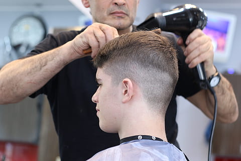 HD wallpaper: Man Cutting Hair of a Boy, barber, barbershop, haircut,  hairdo | Wallpaper Flare