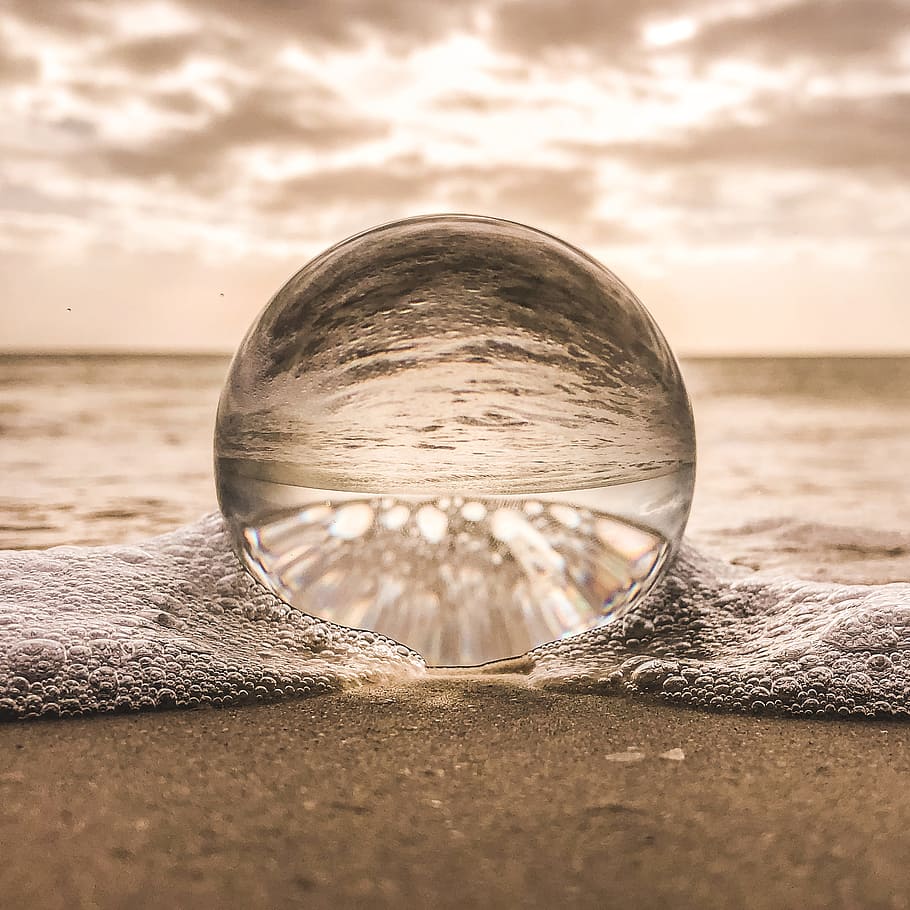 Shore, beach, macro, nature, ocean, sand, sea, seascape, seashore HD wallpaper
