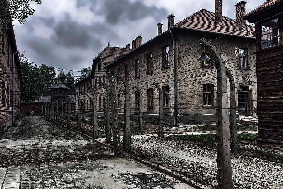 auschwitz 1, poland, the holocaust, camp, museum, the jews