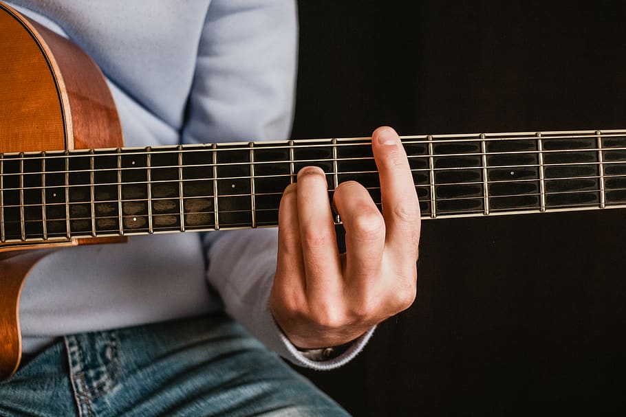 guitar, music, musical instrument, string instrument, arts culture and entertainment HD wallpaper