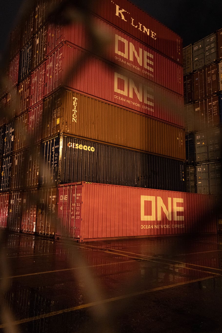 container van, architecture, communication, text, built structure HD wallpaper