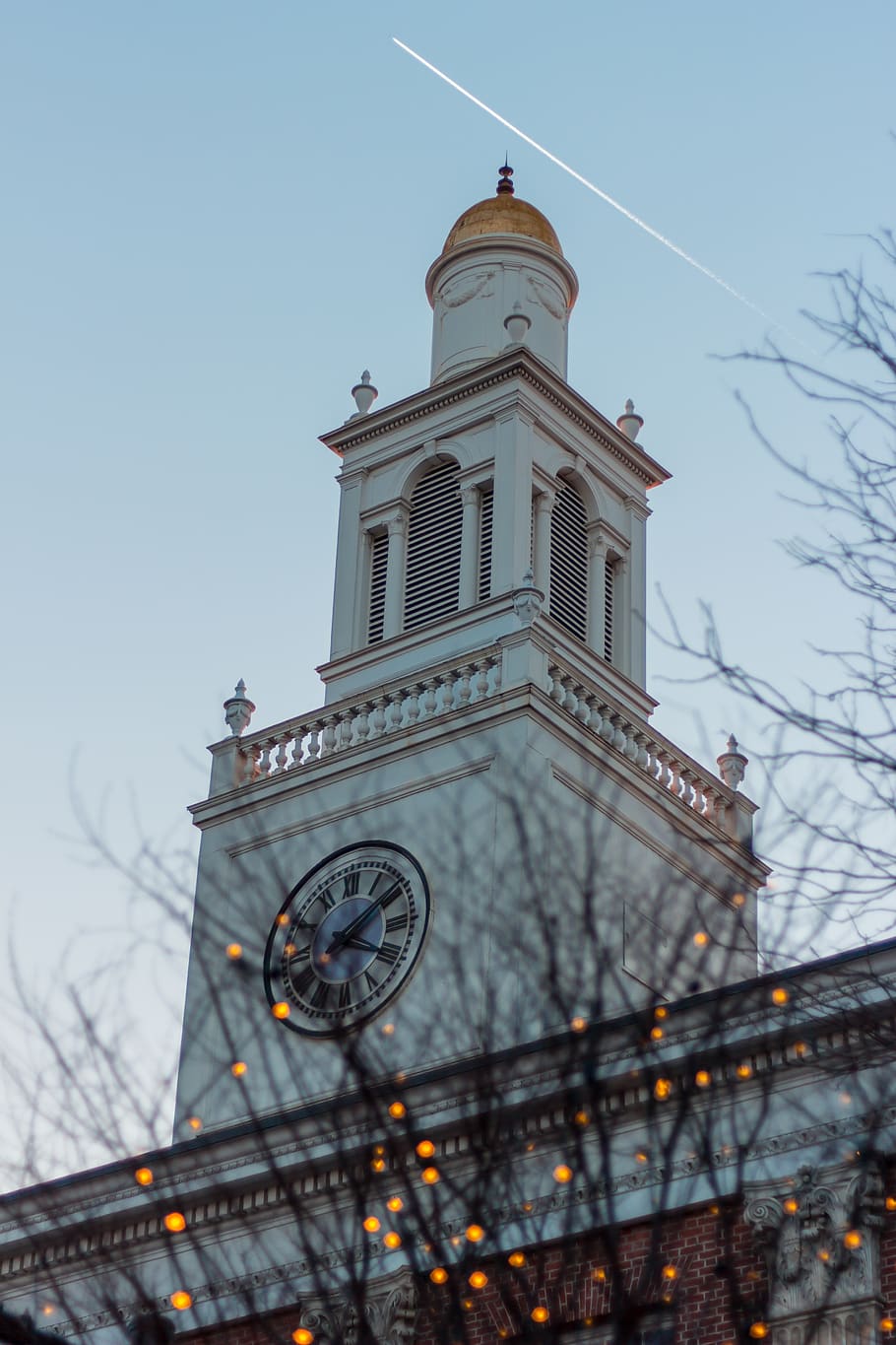architecture, building, tower, clock tower, spire, steeple HD wallpaper