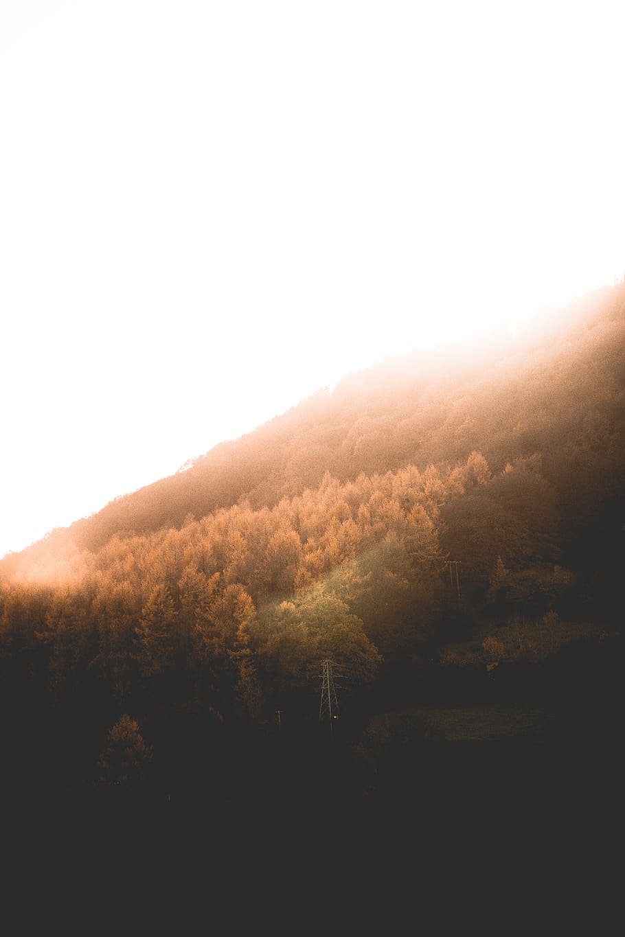 mountain view, sky, beauty in nature, tranquility, tranquil scene HD wallpaper