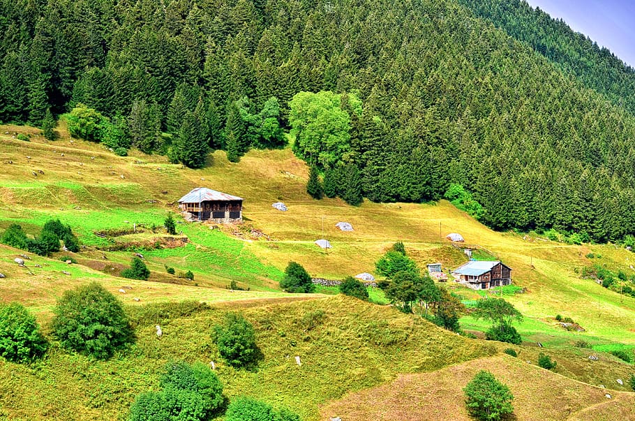 kaçkars, landscape, nature, mountains, eastern black sea, sky HD wallpaper