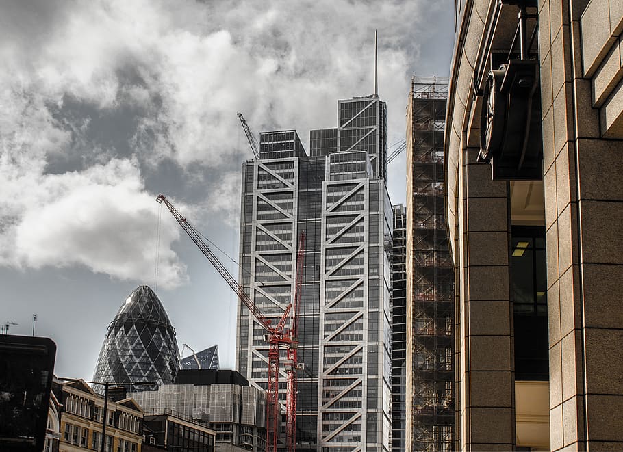 construction, office building, urban, town, city, high rise HD wallpaper