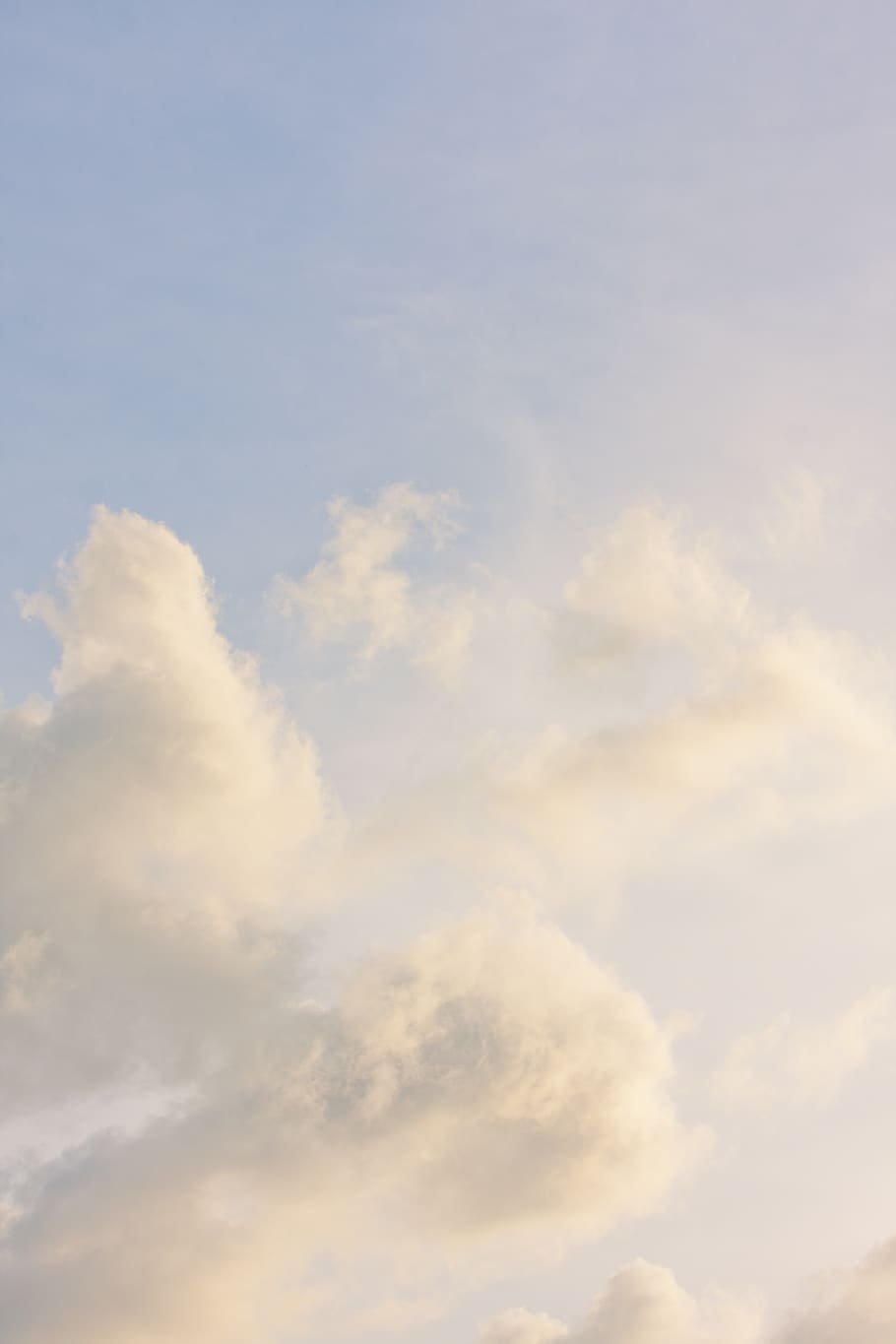 white clouds, cloud - sky, beauty in nature, no people, tranquility HD wallpaper