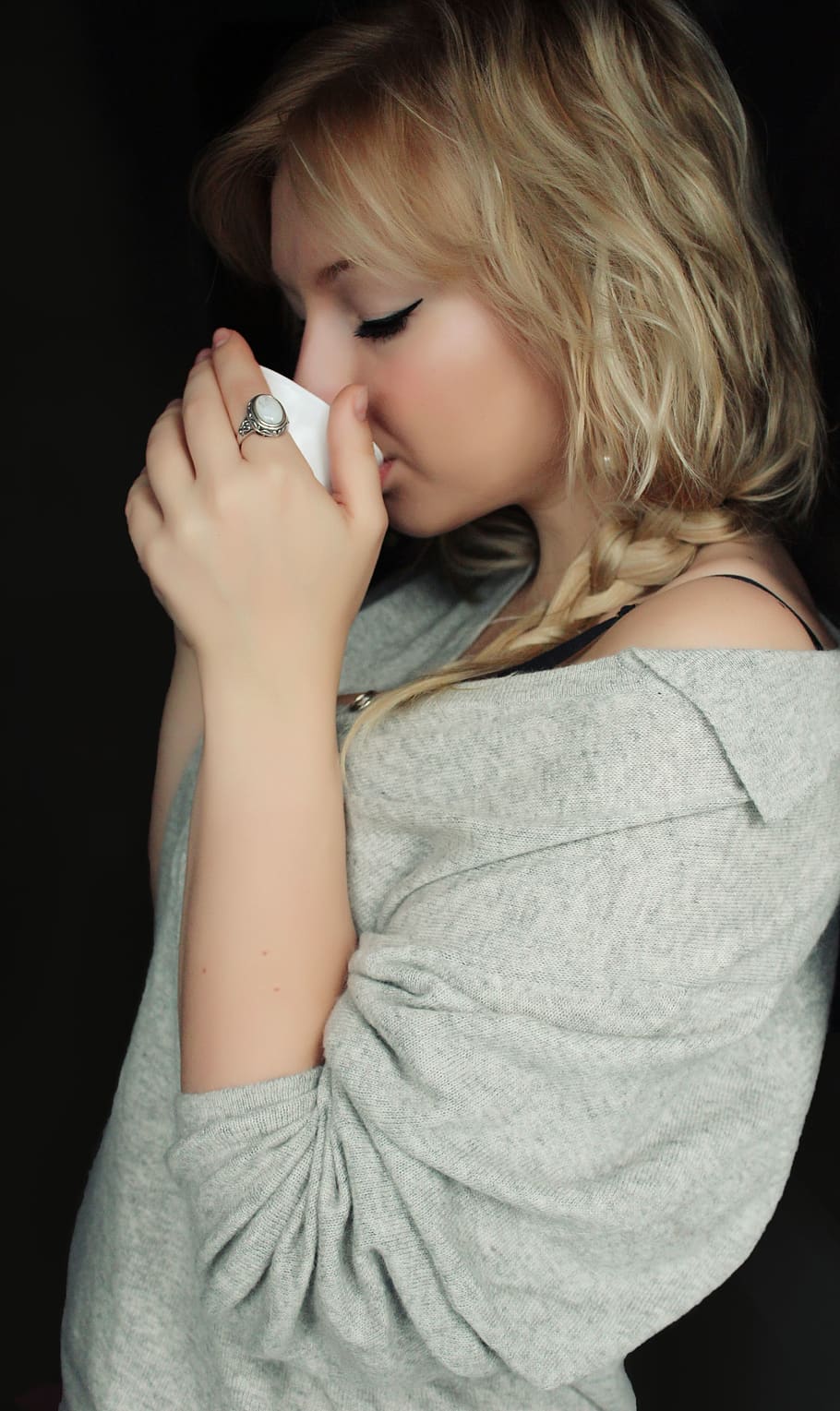 one person, hair, blond hair, young adult, indoors, lifestyles HD wallpaper