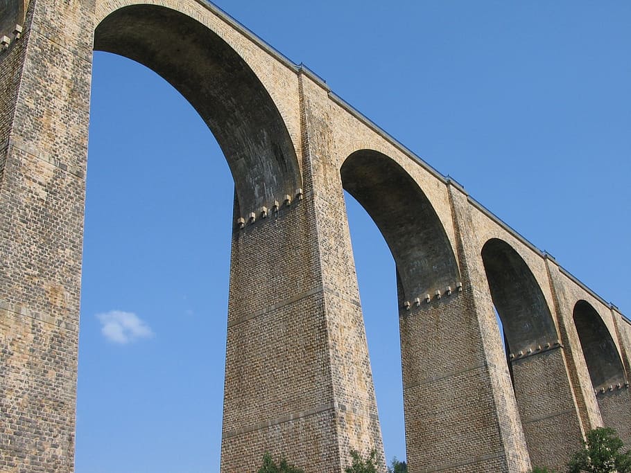 bridge, high, height, construction, architecture, urban, built structure HD wallpaper