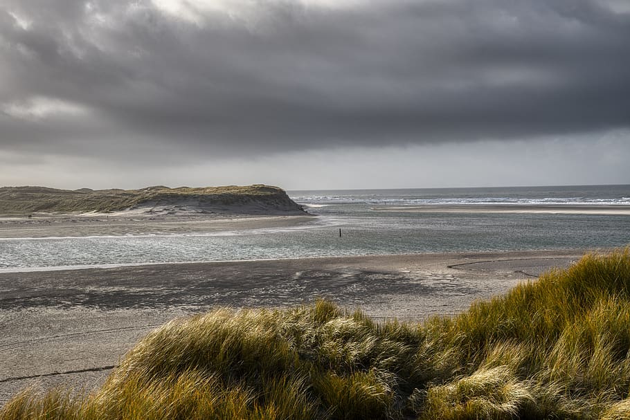 Body Of Water, daylight, dramatic sky, nature, ocean, sea, seascape HD wallpaper