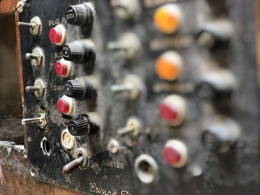 boat panel, old panel, no people, close-up, indoors, selective focus HD wallpaper
