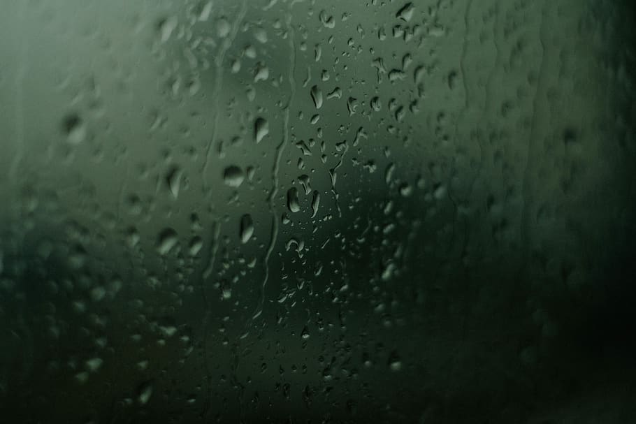 Water Droplets on Glass Window, bubble, clean, clear, close-up HD wallpaper