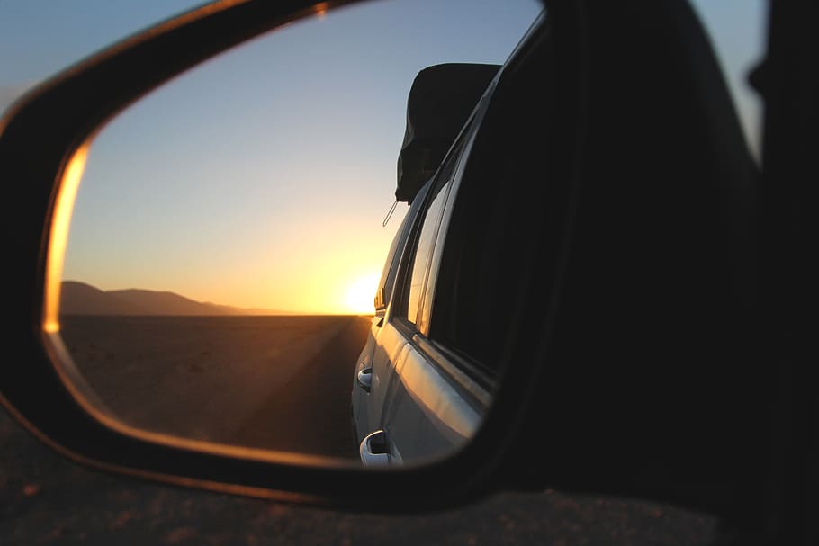 namibia, sesriem, dune, desert, africa, car, road, behind, sun HD wallpaper