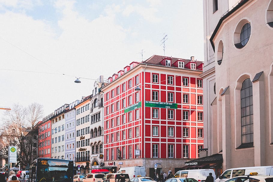 germany, munich, minimal, building, buildings, architexture HD wallpaper