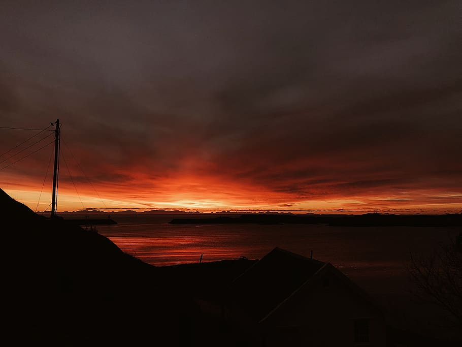 building, architecture, tower, nature, outdoors, norway, ballstad - lofoten HD wallpaper