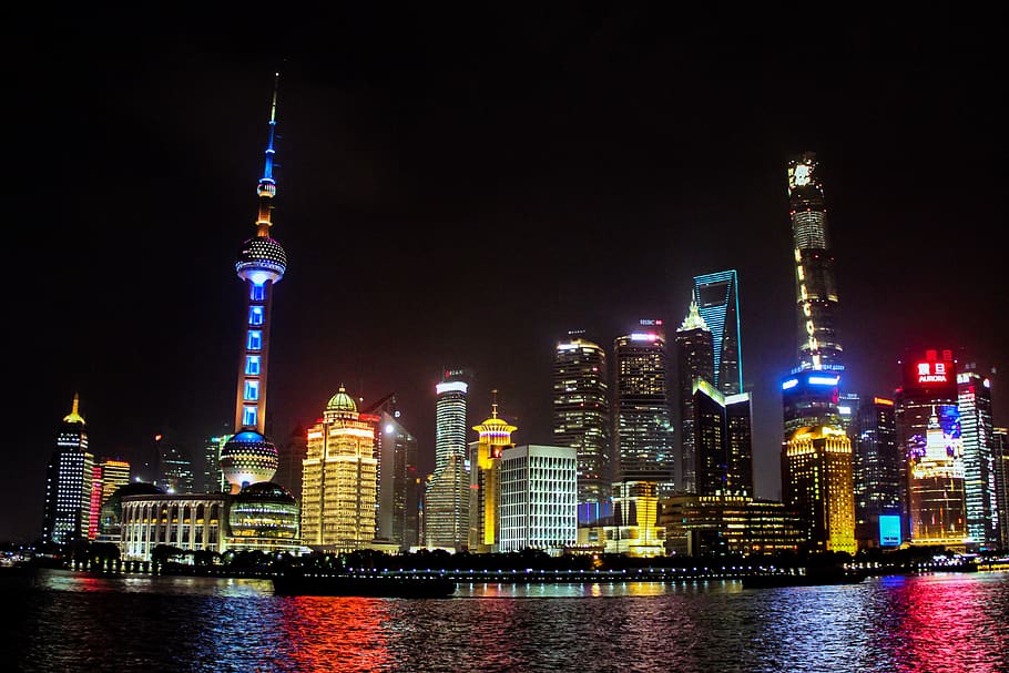 china, shanghai, architecture, building exterior, city, built structure HD wallpaper