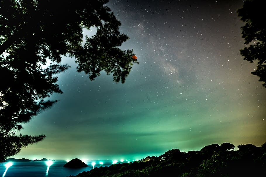 Aurora phenomenon, nature, outdoors, night, astronomy, space HD wallpaper