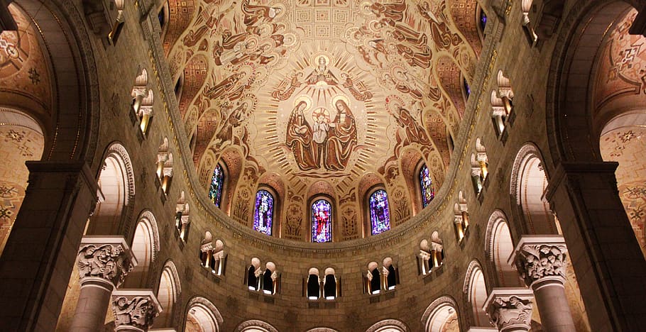 canada, sainte-anne-de-beaupré, basilique sainte-anne-de-beaupré, HD wallpaper