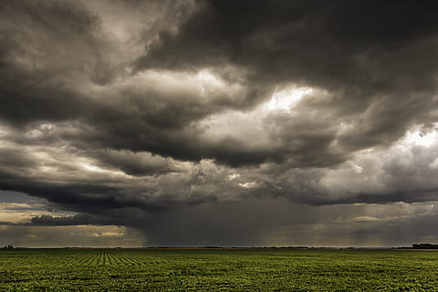 canada, manitoba, fields, storm, rain, prairies, clouds, cloud - sky HD wallpaper