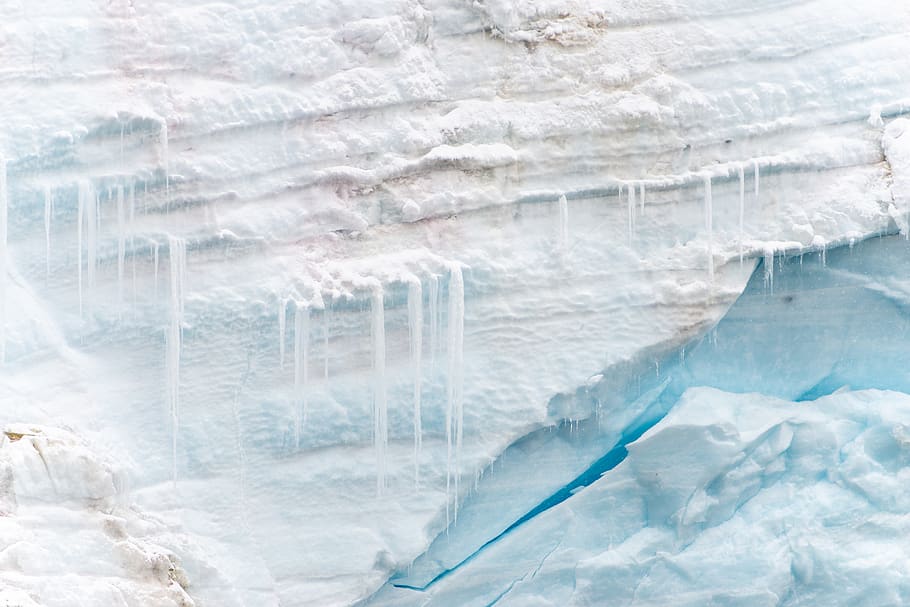 snow covered rocks, ice, frozen, cold temperature, no people HD wallpaper