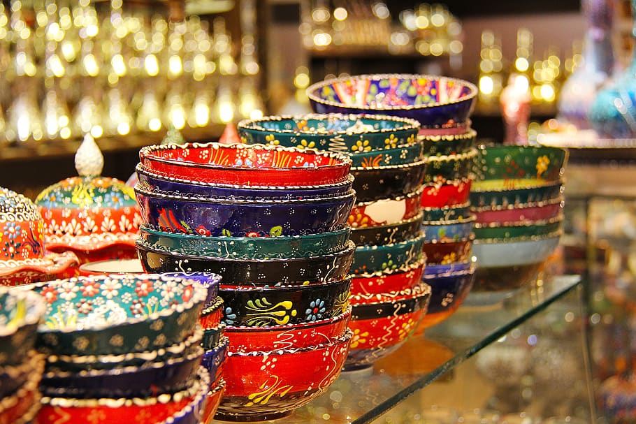 lights, beautiful, souvenir, decoration, market, bazaar, craft