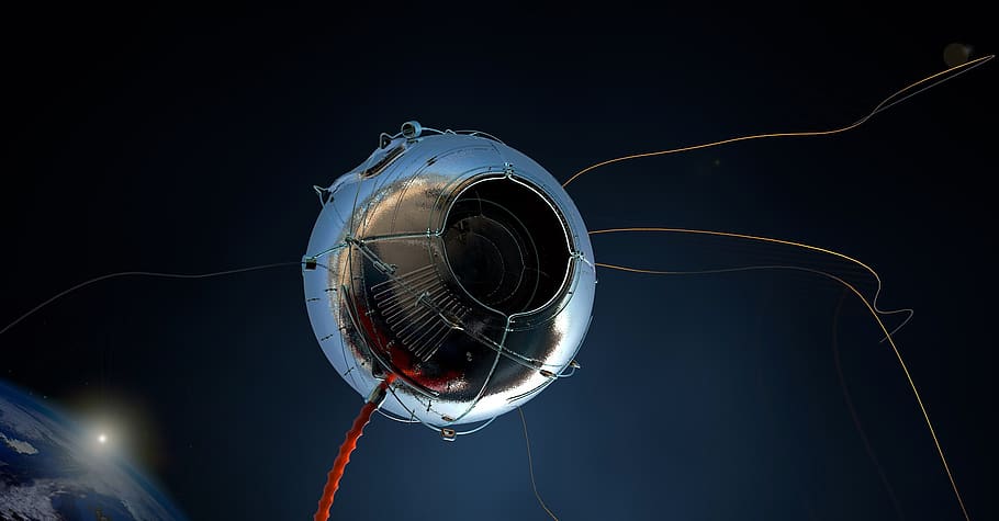 satellite, eye, watch, optics, space, technology, monitoring HD wallpaper
