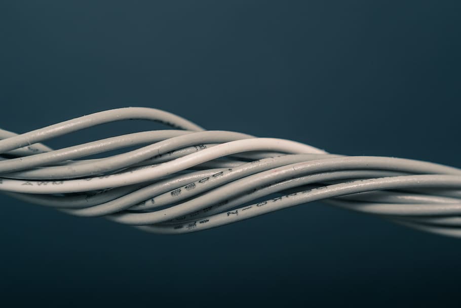 computer, cable, wire, twisted, electronics, data, connection HD wallpaper