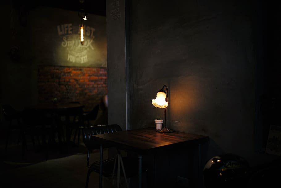 date, couple, romance, dark, moody, dining, supper, meal, restaurant HD wallpaper