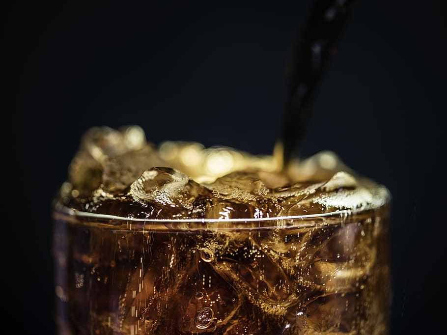 black background, bubble, caffeine, cola, cold, dehydration HD wallpaper