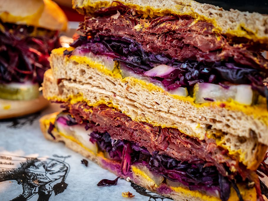 Vegetarian Burger, beef, bread, close-up, delicious, food, fresh HD wallpaper