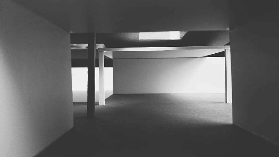 india, chennai, architecture, space, model, black and white HD wallpaper