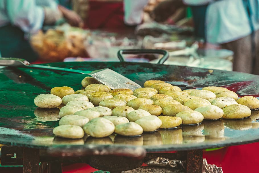 round cookies, food, food and drink, freshness, market, retail HD wallpaper