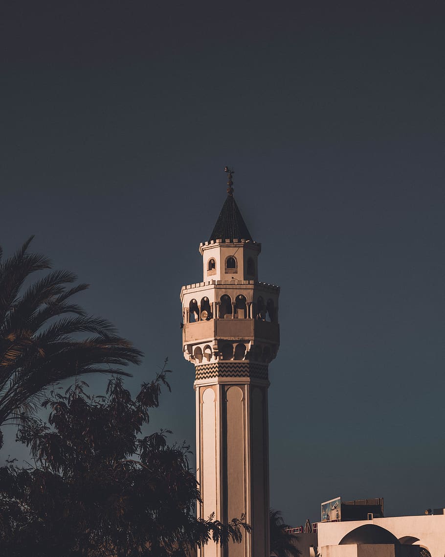 white tower building, architecture, built structure, building exterior HD wallpaper