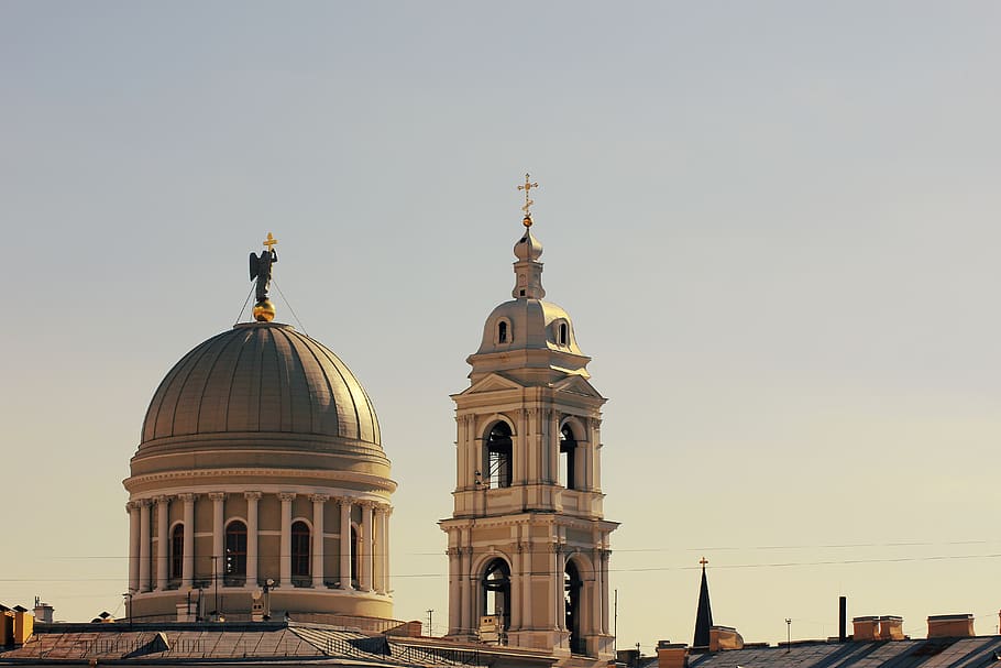 architecture, dome, building, urban, town, metropolis, city HD wallpaper