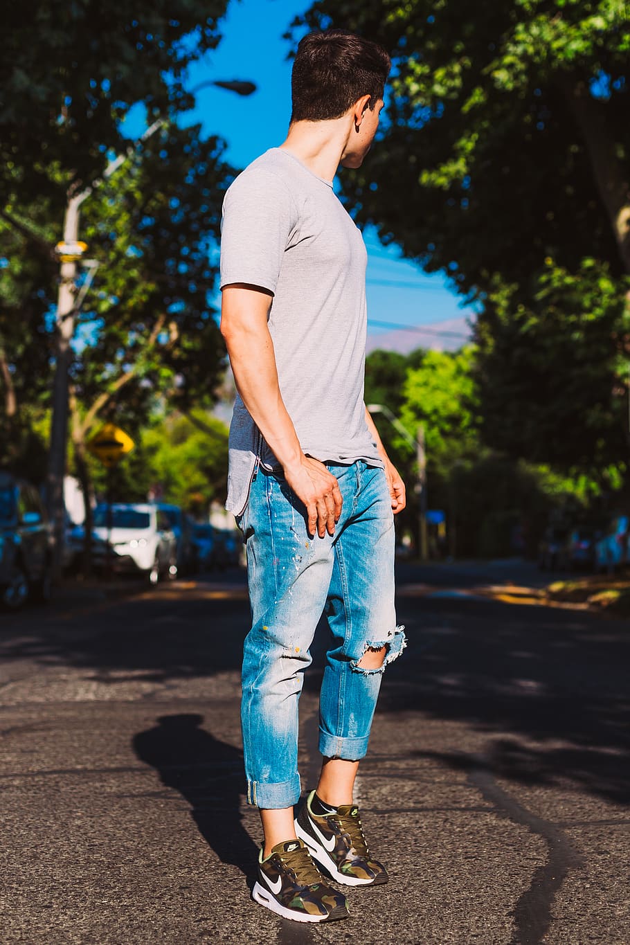 chile, las condes, one person, casual clothing, real people HD wallpaper