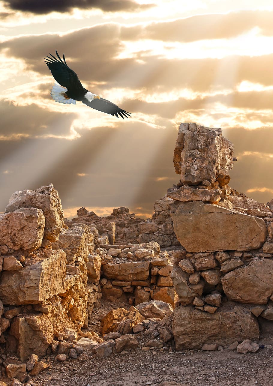 Masada Fortress in Israel: Sunrise at the Dead Sea