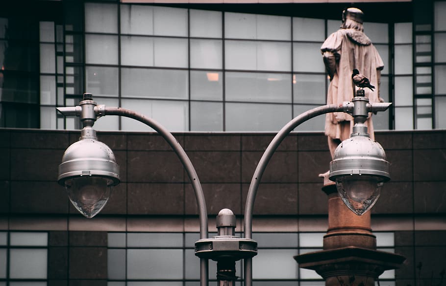 Statue Near Building, 4k wallpaper, ancient, architectural, architecture HD wallpaper