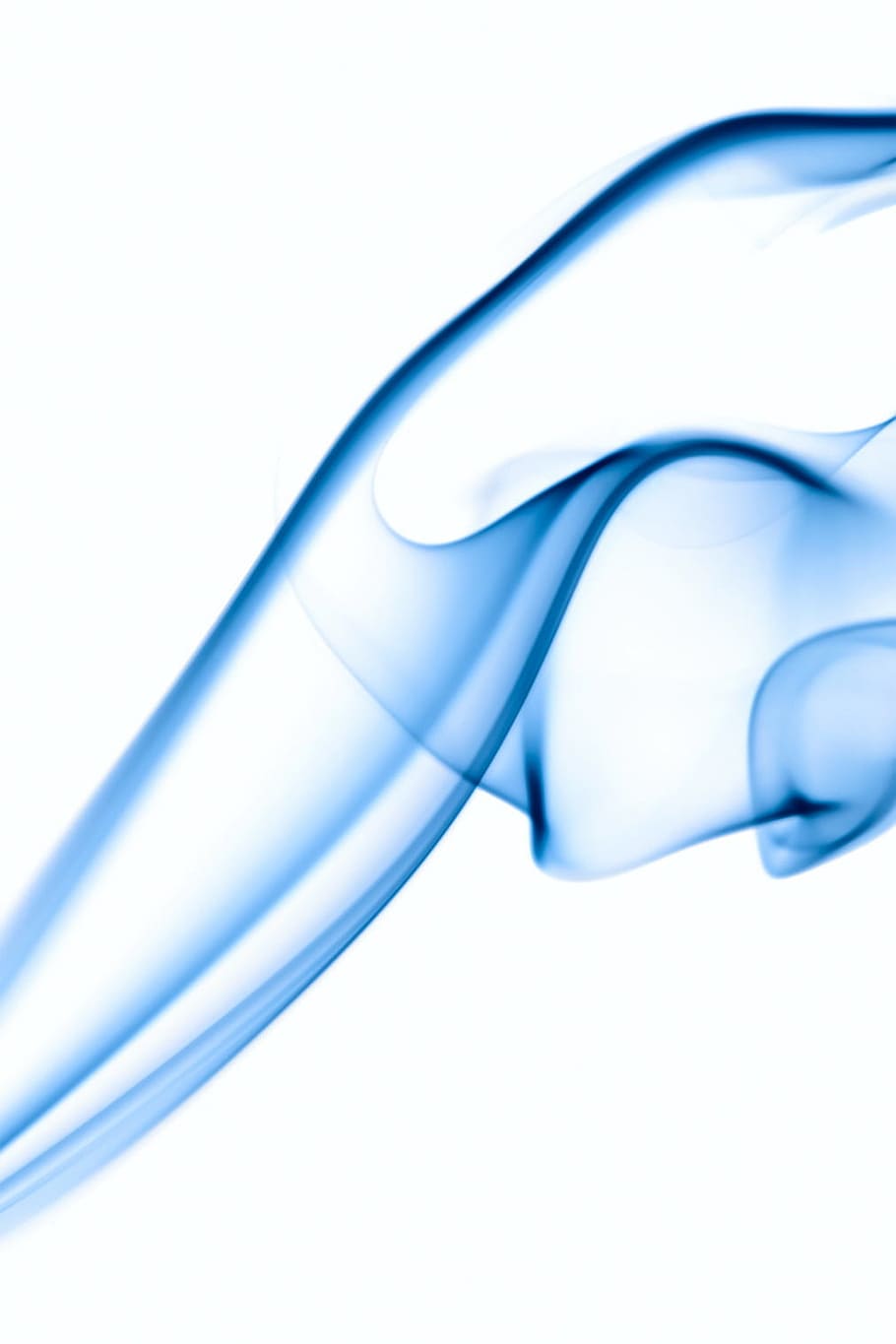 abstract, aroma, blue, aromatherapy, background, white, smell HD wallpaper