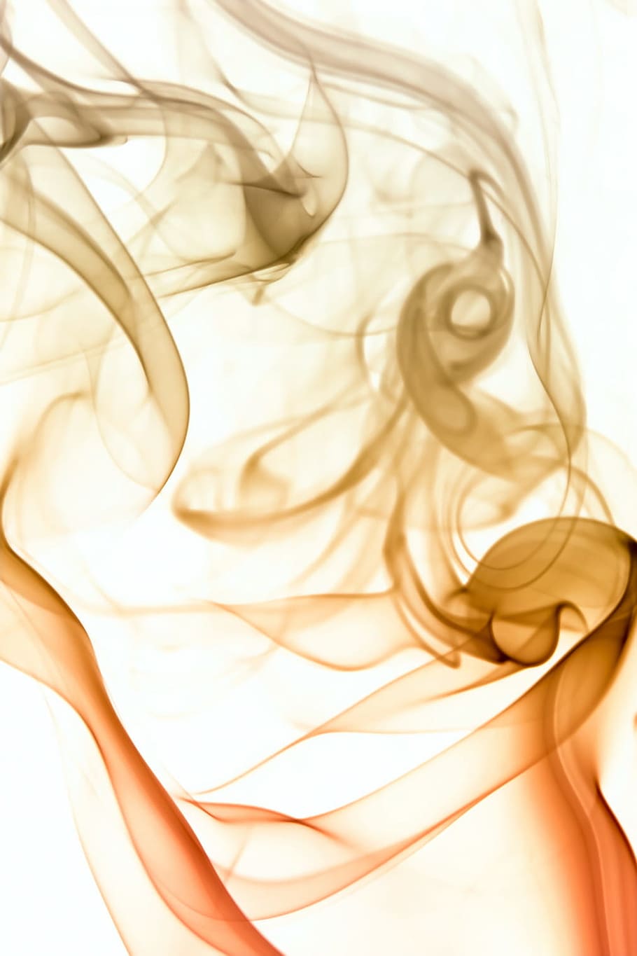 abstract, aroma, white, background, color, smell, smoke, isolated HD wallpaper