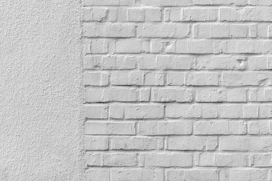 white brick wall, architecture, built structure, backgrounds HD wallpaper