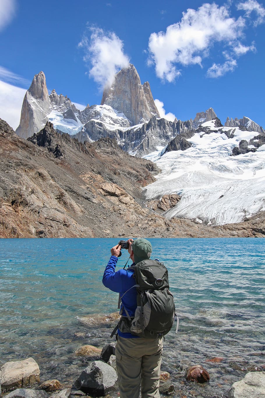 fitz roy, nature, mountain, monte fitz roy, argentina, patagonia, HD wallpaper