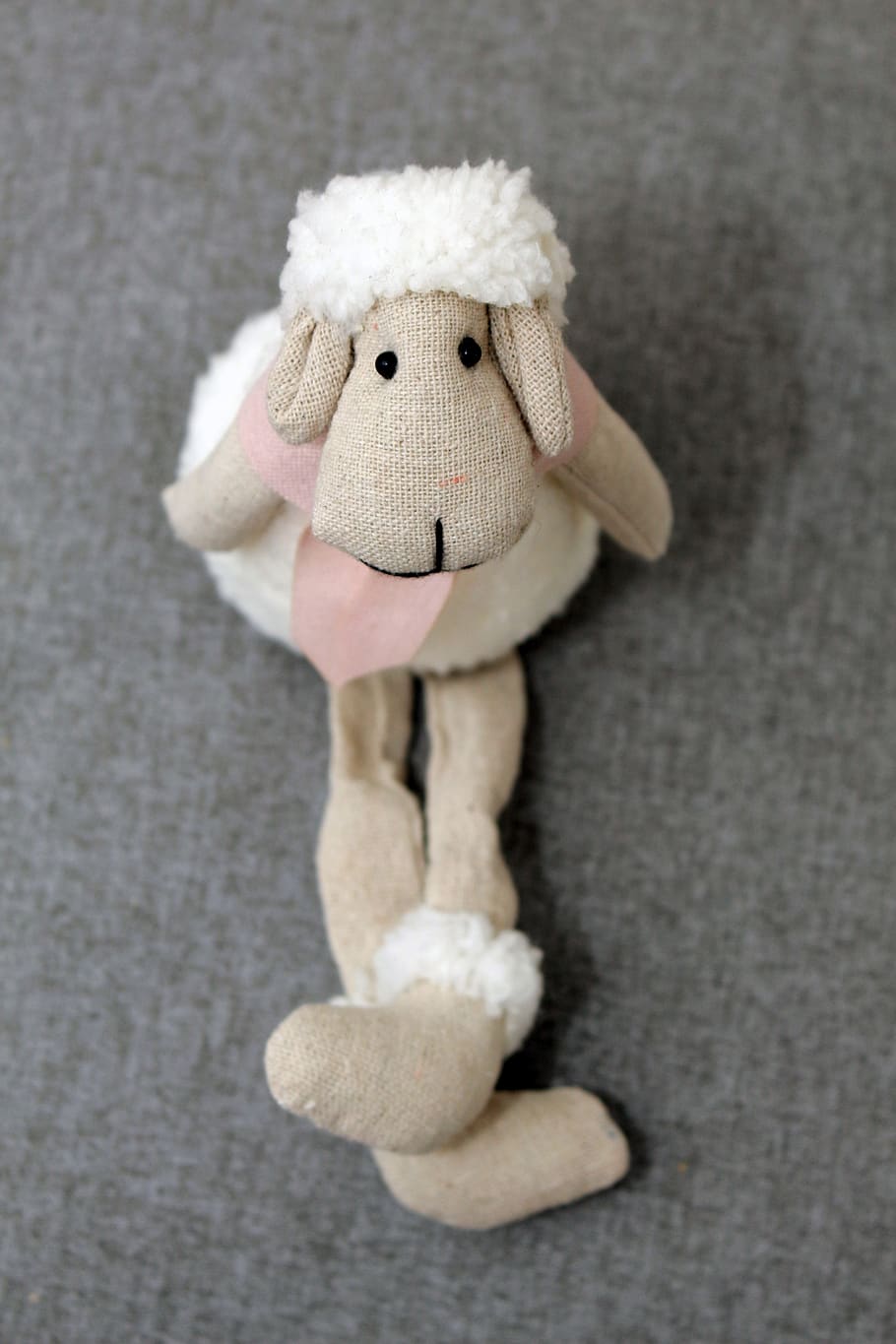 sheep, easter sheep, stuffed animal, cute, easter theme, easter decoration HD wallpaper