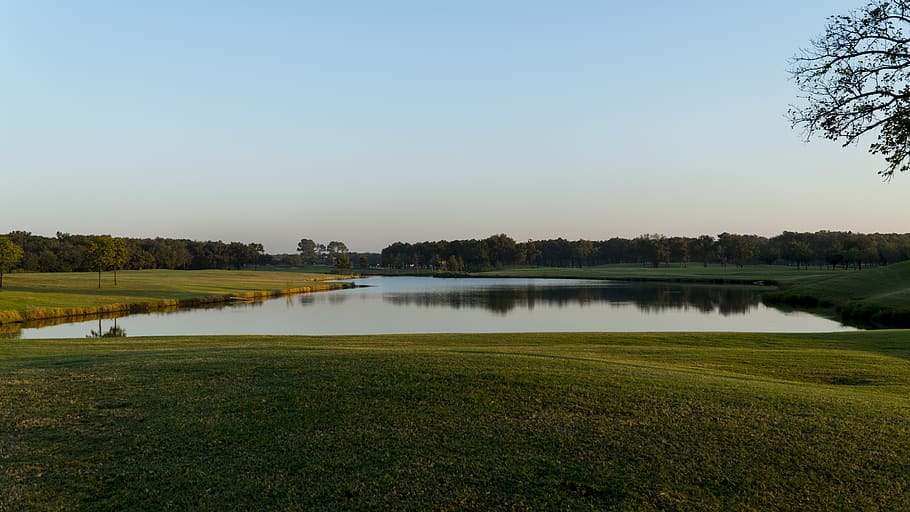 golf, golf course, golfing, green, grass, field, golfers, nature HD wallpaper