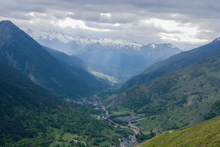naturaleza, montañas, sin filtro, vall d'aran, catalunya, mountain, HD wallpaper