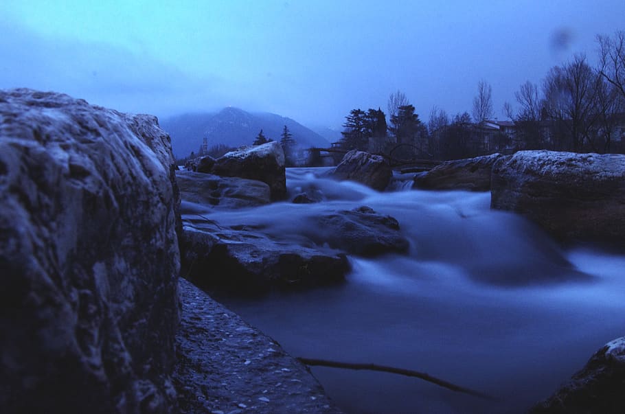 scenics - nature, beauty in nature, no people, sky, tree, tranquility HD wallpaper