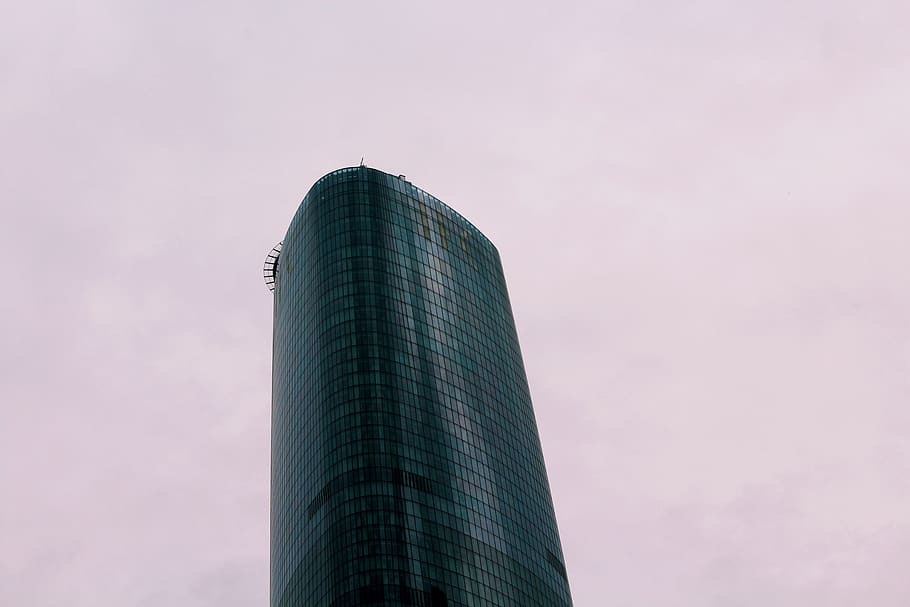 High-rise Building Under Gray Sky, architectural design, architecture HD wallpaper