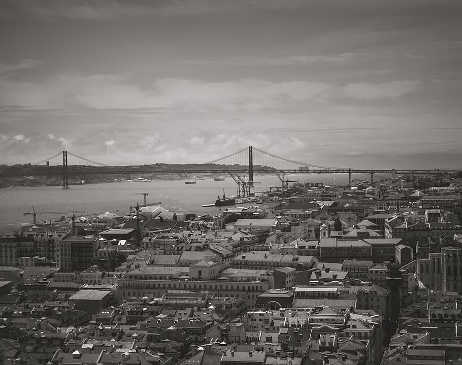 portugal, lisbon, architecture, built structure, building exterior HD wallpaper