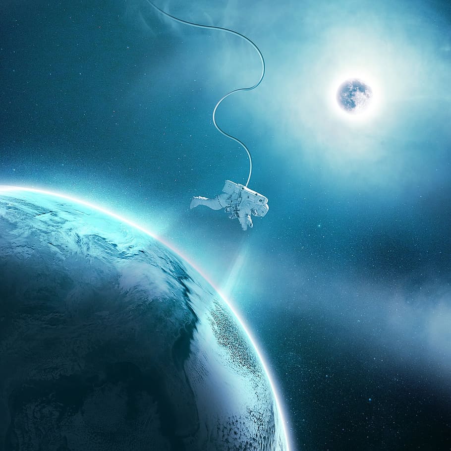 space, astronaut, scientist, lunar, activity, earth, gravity HD wallpaper