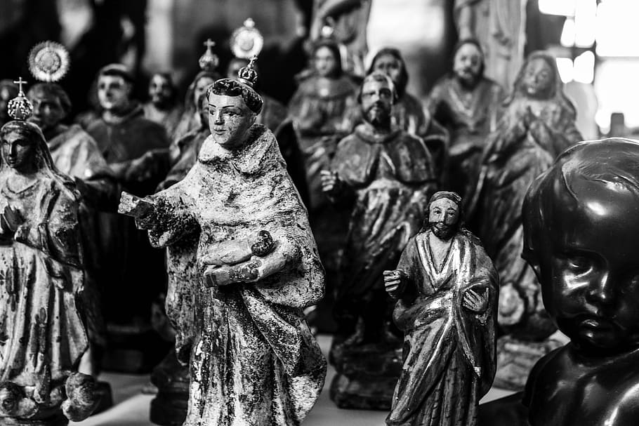 religion, santos, death, human representation, art and craft HD wallpaper