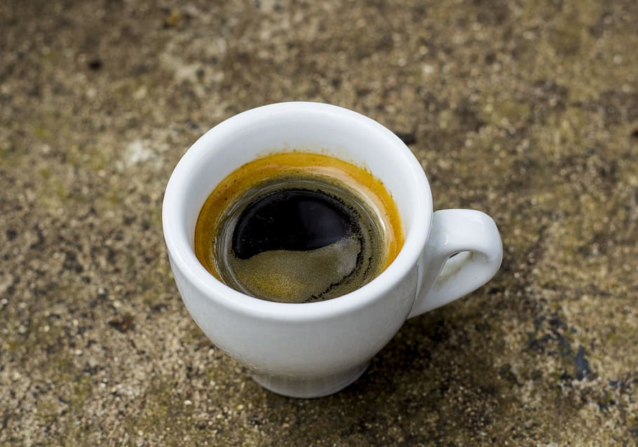 White Ceramic Cup, beverage, breakfast, caffeine, cappuccino