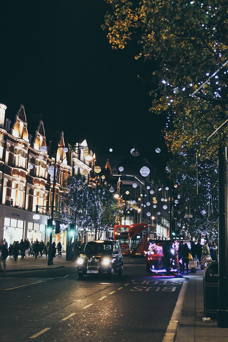 united kingdom, london, uk, oxford street, christmas, holidays, HD wallpaper